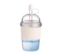 Generisch Straw Cup Food Safe Leakproof Reusable Cup