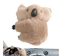 Generisch Stuffed Koala Bear - Plush, Pocket Size, Pocketkins Koala Soft Touch Car Ornament, Cute Design | Lightweight Hanging Plush Key Chain, Decorative, For Interior Of A