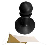 Generisch Sturdy anti-thunder cover protection, protection cap, tent tarpaulin, with non-slip pole connector for camping and outdoor use, waterproof safety hiker S