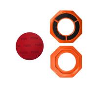 Generisch Sturdy Handle Grinding Holder - Cleaning Stand, 5.5 Inch Surface Preparation with Secure Pad Support, Sports Equipment with Sturdy Design, Organized Storage by Traini