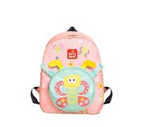 Generisch Stylish Kids Backpack School Travel Large Capacity Cute Cartoon Design Durable Lightweight Daypack for Boys and Girls, pink, standard size, Daypack Backpacks