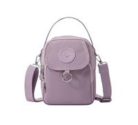 Generisch Stylish Lightweight Small Nylon Shoulder Bag for Everyday Coming to Work and Casual Outings, Light purple, Einheitsgröße, Rucksack Backpacks