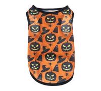 Generisch Stylish Pet Jumper Vest with Print for Summer Walks, Cosy Everyday Moments for Your Little Dog, Available in Various Sizes (Yellow, XS)