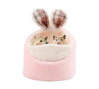 Generisch Sugar Glider, Soft Spacious Warm Nest for Small Animals, Hammocks Bed for Hamsters, for Animals, Squirrels, Marmosettes, Chinchilla, Sleeping, Rest, Cold Weather