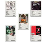 generisch Suicide Poster Boys Music Album Cover Signed Limited Canvas Poster (Set of 5) Unframed 8 x 12 inches (20 x 30 cm)