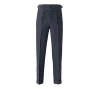 Generisch Suit Trousers Men's Elegant Wedding Slim Fit Chino Trousers Business Suit Trousers Tapered High Waist Chino Trousers Stretch Summer Regular Casual Trousers Plain Fit Fabric Trousers, gray