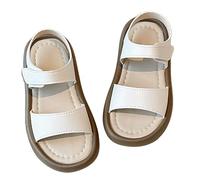 Generisch Summer 2026 Sandals for Lightweight Soles, Comfortable Beach Shoes, Perfect Everyday Companion for Boys and Girls, from Spring to Without - Size Details, White, 7 UK Child
