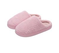 Generisch Summer 2026 Trend Cosy Women's Slippers for Winter - Slip-On Comfort Soft Inner Padding Ideal Leisure Household Accompaniment Non-Slip Sole Timeless Design, pink, 5 UK