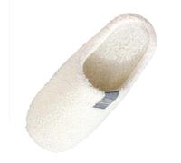 Generisch Summer 2026 Trend Matching Slippers for Men and Women with Soft Sole Teddy Fur - Warming Quiet for Indoor Areas Comfortable Companion in Everyday Life on the Go, White, 4 UK