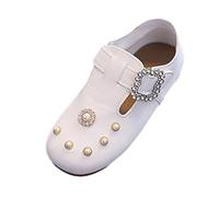 Generisch Summer First Walking Shoes Girls Elegant Non-Slip Children's Shoes Sandals Soft Leather Lining Princess Shoes Communion Shoes Evening Shoes for Children Stage Outfits & Festive Occasions