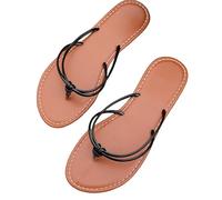 Generisch Summer Flip Flops Women's Sandals Elegant Platform Sandals with Soft Footbed Non-Slip Toe Separator Bath Slippers Lightweight Slippers Indoor/Outdoor Slippers Lightweight Beach Sandals