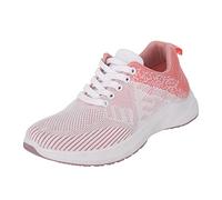 Generisch Summer Shoes Women's Shoes Men's Trainers Without Laces Slip-On Shoes Mesh Breathable Lightweight Running Shoes Casual Sports Shoes Comfortable Trainers Outdoor Jogging Shoes, pink, 5 UK