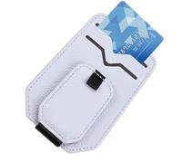 Generisch Sun Visor Clip as Sunglasses Holder, Magnetic Leather Car Interior Accessories, Glasses Case and Card Holder on the Sun Visor, for SUVs, Motorhomes, Cars, Trucks, Saloons and