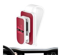 Generisch Sunglasses holder for car sun visor, multifunctional accessories, sunglasses holder on the car sun visor, for beginners, family vehicles, indoor and outdoor, garage, truck