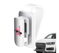 Generisch Sunglasses Holder for Car Sun Visor, Robust Accessories for the Interior, Glasses Holder and Card Holder Clip, for Beginners, Family Vehicles, Indoor and Outdoor Use, Garage, Truck