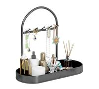 Generisch Support De Rangement Pour Bijoux Avec Plateau À Clés, 5 Accroches Pour Organiser Porte | Bracelets, Pendentifs, Parures Accessories, Cadeau Féminin Et Décoratif