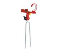 Generisch Supporto Portacanne Da Pesca- Supporto A Rastrelliera Con A Terra Per Canna Da Pesca | Portacanna Per Il Molo - Per Kayak, Pontone, Surf, Spiaggia, Riva, Barca