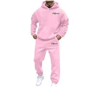 Generisch Sure! Here is A product title for your Border Streetwear Hoodie Set that includes guidelines and guidelines: "Unisex Streetwear Fleece Hoodie Set with Print Hoodie S Men, Light pink, S