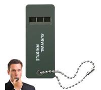 Generisch Survival Whistle, Pet Training Whistle with Lanyard, Tri Band Whistle, Altitude Frequency, Lifeguard Whistle, Camping, Camping