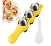 Generisch Sushi rice ball mould, 304 stainless steel shaper, compact rice mould, kitchen tool set, non-layer paddle mould, Japanese kitchen for home victory, sushi party, lunch