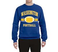 Generisch Sweatshirt with crew neck for football fans of the city ARI stand-up collar shirt men's sleeveless, blue, L