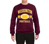 Generisch Sweatshirt with crew neck for football fans of the city ARI stand-up collar shirt men's sleeveless, Wine Red, M