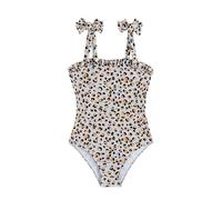Generisch Swimsuit 86 Children Girls 1 Piece Swimsuit Beach Swimsuit for Girls Toddler Cute Kids with Leopard Print Swimsuit Size 92, khaki, 9-10 Years