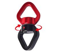 Generisch Swing Swivel, Heavy Duty Aluminium Swivel Accessories, Swing Spinner Swivel Swivel for Indoor and Outdoor Use, Yoga, Rock Climbing, Yard, Garden, Bedroom, Living Room