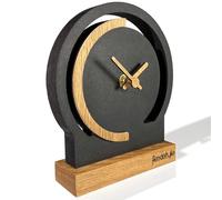 Generisch Table Clock - Grandfather Clock - Oak Clock - Wooden Clock - Modern Wooden Clock - Home Wooden Clock - Small Wooden Clock - Round Clock - Best Wooden Clock