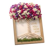 Generisch Table Photo Frame - Tree Shaped Decorative Item for Mother's Day, Mourning Picture Frame, Table Decoration, for Mum, Study, Bedroom, Office, Hallway, Entrance, Birthday Party