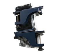 Generisch Table Tennis Net - Clamp Mount Set, Extendable Posts | Heavy Duty Quick Assembly System, Professional Sturdy Bracket Accessories for Tournaments, Leisure, Basement, Arenaa, Games