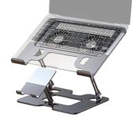 Generisch Tablet Cooling Bracket, for Bedroom, Home, Reading, Study, Meeting, Classroom, College, Adjustable Laptop Stand F0r Desk - 5 Height Adjustable Cooling Holder for Laptop and Phone