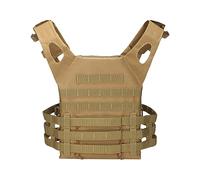 Generisch Tactical Vest Lightweight Quick Release Vest Airsoft Vest For, khaki, One Size