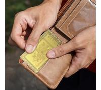 Generisch Tai Sui Card | Protection Amulet 2026 Tai Sui Copper Card, Collectible Prayer Protection Card Chinese Tradition for Home Treasure Horse Year Decoration Blessing Happiness Prosperity