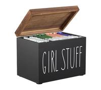 Generisch Tampon Storage for Bathroom - for Girls Things, Tie Holder for Storage, for Bathroom, Bedroom, Living Room, Apartment, Washbasin, Student Living Room