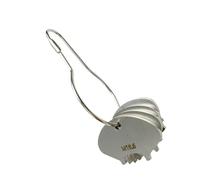 Generisch Tap key, stainless steel filter key, 4 parts tool for removing tap filters, for sanitary, kitchen, radiator, bathtub, household, hotel