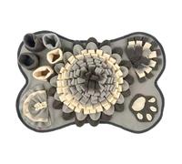 Generisch Tapis Chien Renifleur | Tapis Alimentation Lente Chiot | Coussin Puzzle Interactif Pour Chiens | Nourriture Animaux de Compagnie Anti Stress Éducatif Stimulation Olfactive