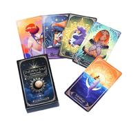 Generisch Tarot Cards | Aid for Fortune Telling | Oracle Card Set | For Children, Women, Men, Home, Travel, Party, Spiritual Guidance, Meditation and Personal Growth