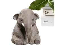 Generisch Tea Table | Elephant Crocodile Statue Chinese Tea Tray Handmade Tea Tray Tea Ceremony Animal Elephant Ornament Fathers Day Gift