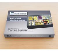 Generisch Terra Mystica Organizer Insert - Board Game Inlay Compatible with Terra Mystica & Fire and Ice - by Folded Space (FS-TRM)