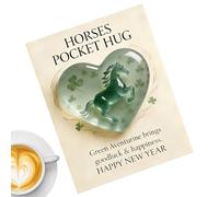 Generisch The Inspirational Pocket Keepsake - New Year's Card with Motivational Saying, for Home, Travel, Students, Professional Meetings, Waiting Rooms, Colleagues, Employees, Graduates, Team