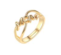 Generisch The Rings Poster Middle Earth "Heartfelt Personalised Open 'MAMA' Ring, Perfect for Your Mom, as for Love and Gratitude on Mother's Day." Rings Polishing, A, Copper, No Gemstone
