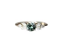 Generisch The Rings Return Fashionable Zircon Ring Elegant Alloy Design Perfect For Engagement And Wedding Jewellery Highlighting Charm And Eternal Love Whistle Of The Rings, A, Zinc alloy, No