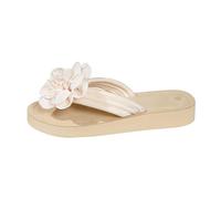Generisch These elegant mules offer all-day for women, ideal for the beach as well as leisure activities, holiday travel. Perfect for casual outfits combined with wedge heel. Toe free design, Beige2