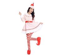 Generisch Thigh Dagger Holster Medieval New Year Party Dress Christmas Costume Bunny Girl Cos Women's Clothing Padme Costume Cosplay (XXL)