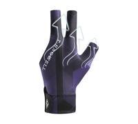 Generisch Three Finger Billiard Gloves - Punch Consistency, Open Fingertip Bridge Sleeve, Elastic Palm, Smooth Surfaces Glide | Game Equipment for Billiard and Competitions