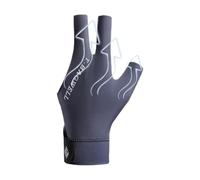 Generisch Three Finger Billiard Gloves - Punch Consistency, Open Fingertip Bridge Sleeve, Elastic Palm, Smooth Surfaces Glide | Game Equipment for Billiard and Competitions