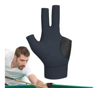 Generisch Three Finger Gloves | Unisex Triple Finger Billiard Gloves | Unisex billiard accessories for billiard games, men and women, for the left or right hand