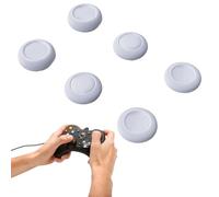 Generisch Thumb sticks, non-slip and dirt- replacement covers, set of 6 replacement caps for controller sticks, for men, e-sports, tournaments at home and on the go