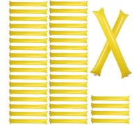 Generisch Thunder Sticks Noise Maker, Portable Sports Goods, Clapper, 40 Pieces, Inflatable Noise Makers - for Basketball Games, Birthday Parties, Wedding Parties, Large Events
